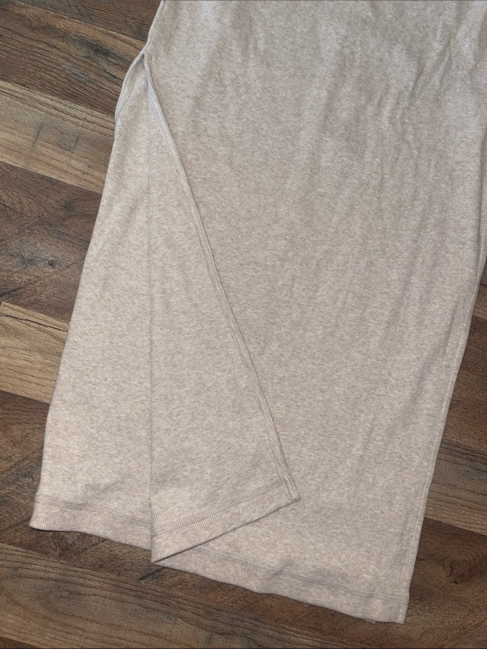 Old Navy Cream colored Long Sleeve Scoop Neck Maxi Dress in Light Beige size XS - Picture 5 of 6